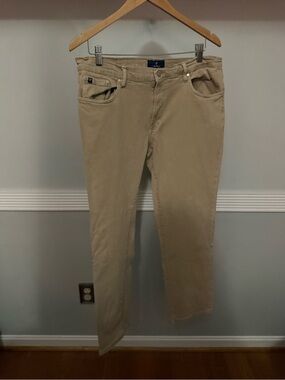 Daniel Cremieux Tan Cotton Blend Pants